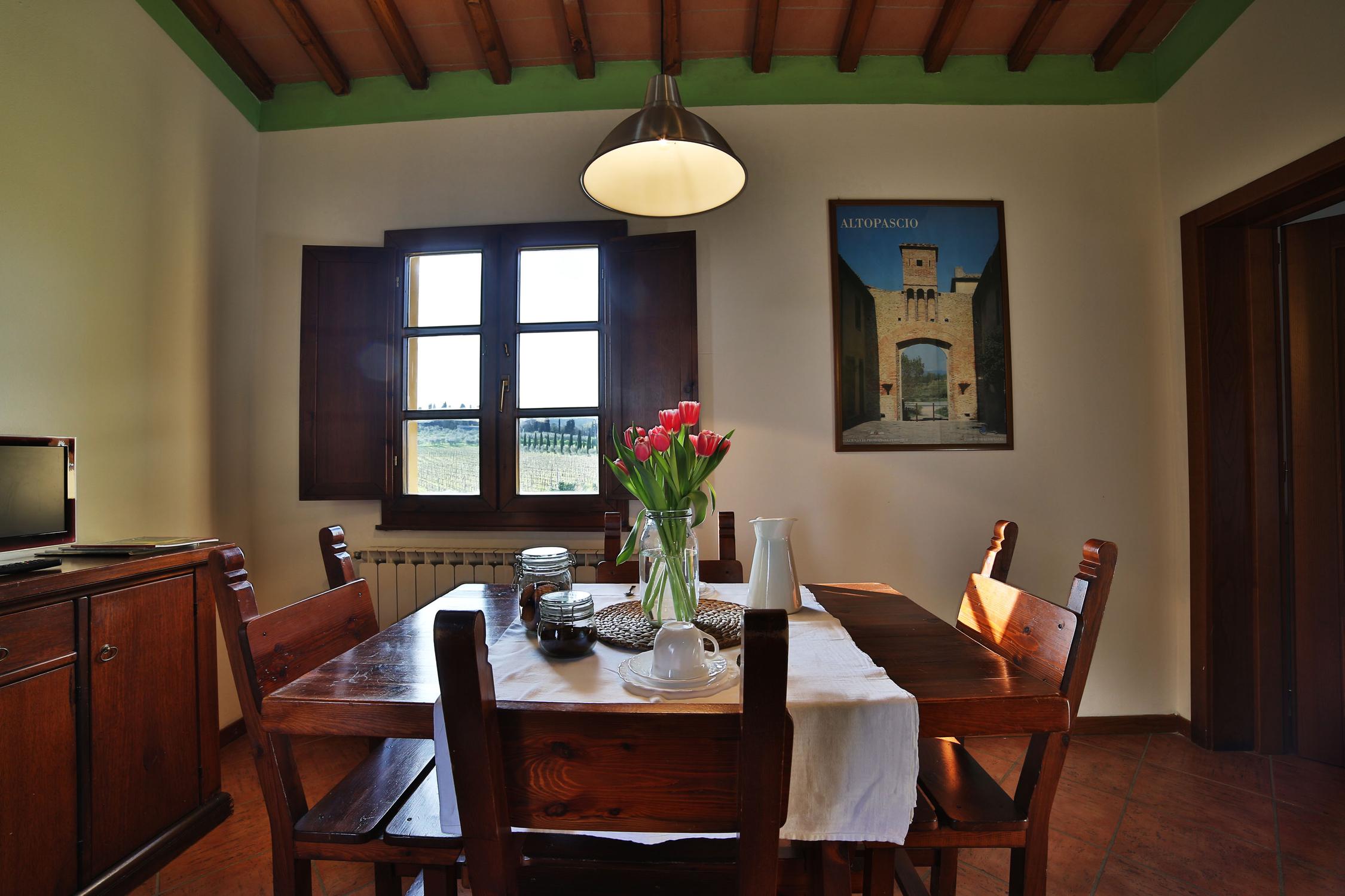 Agritourism in Chianti, Florence | Fattoria Pagnana, Apartment Malva