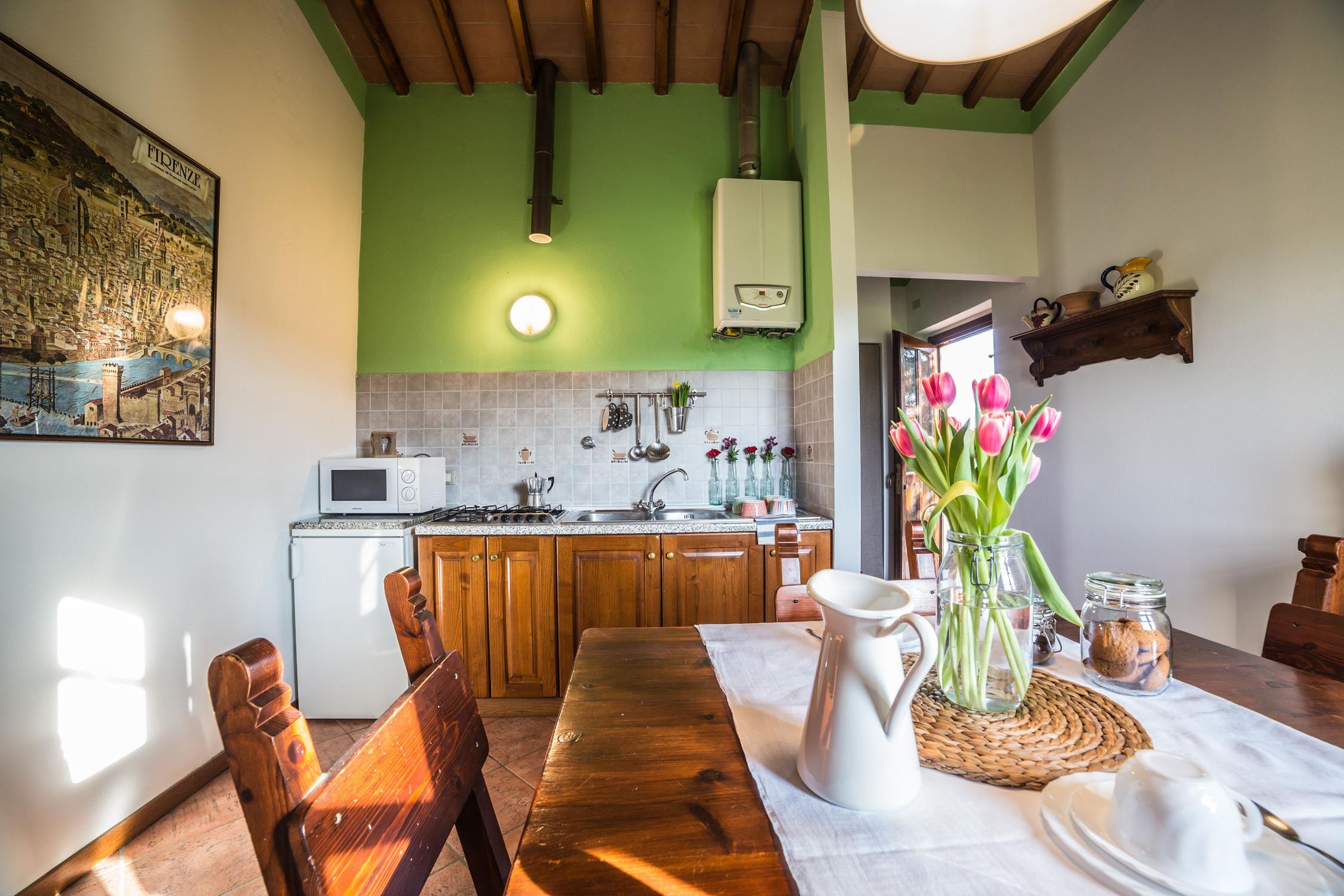 Agritourism in Chianti, Florence | Fattoria Pagnana, Apartment Malva