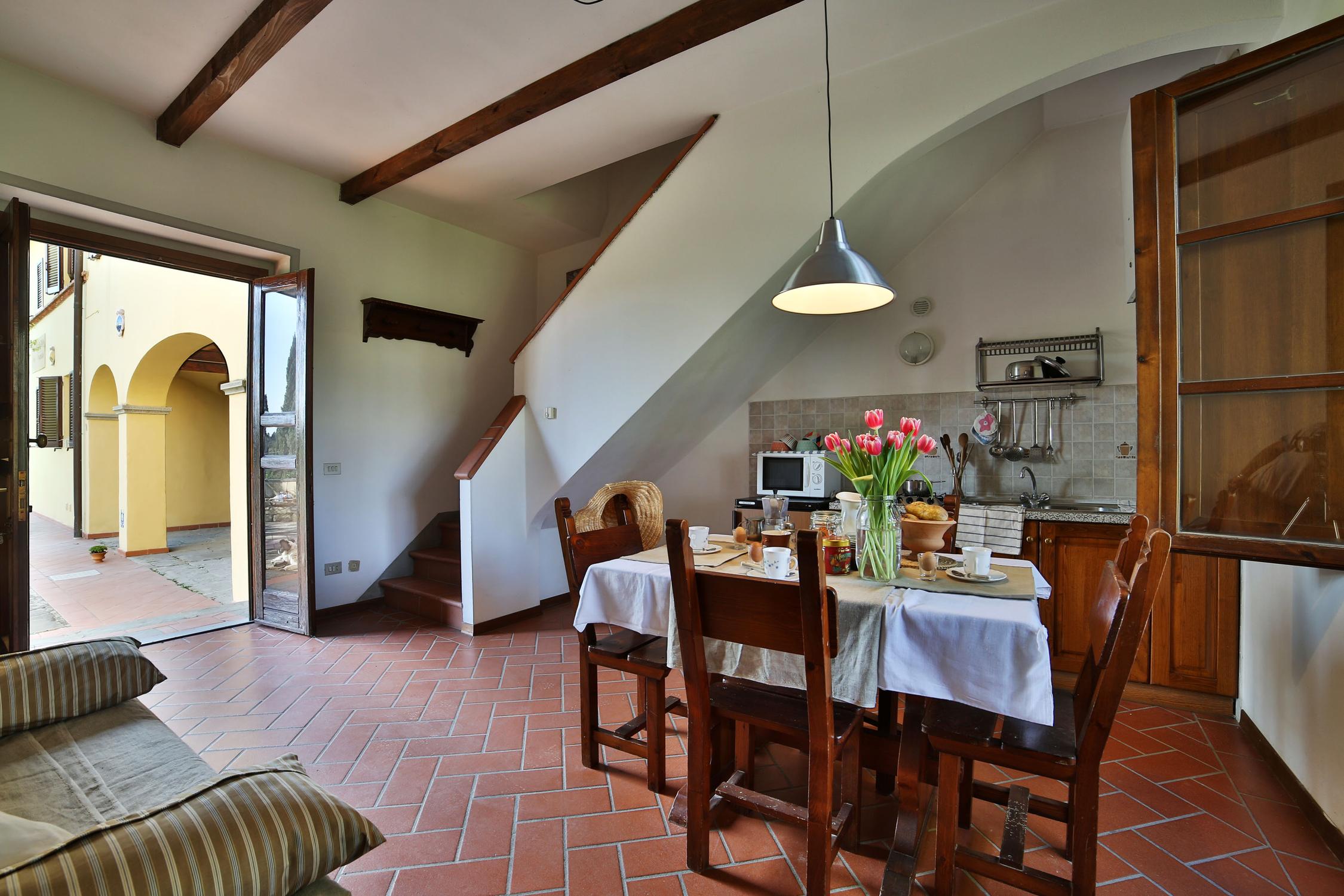 Agriturismo a Firenze | Fattoria Pagnana, Appartamento Rosa