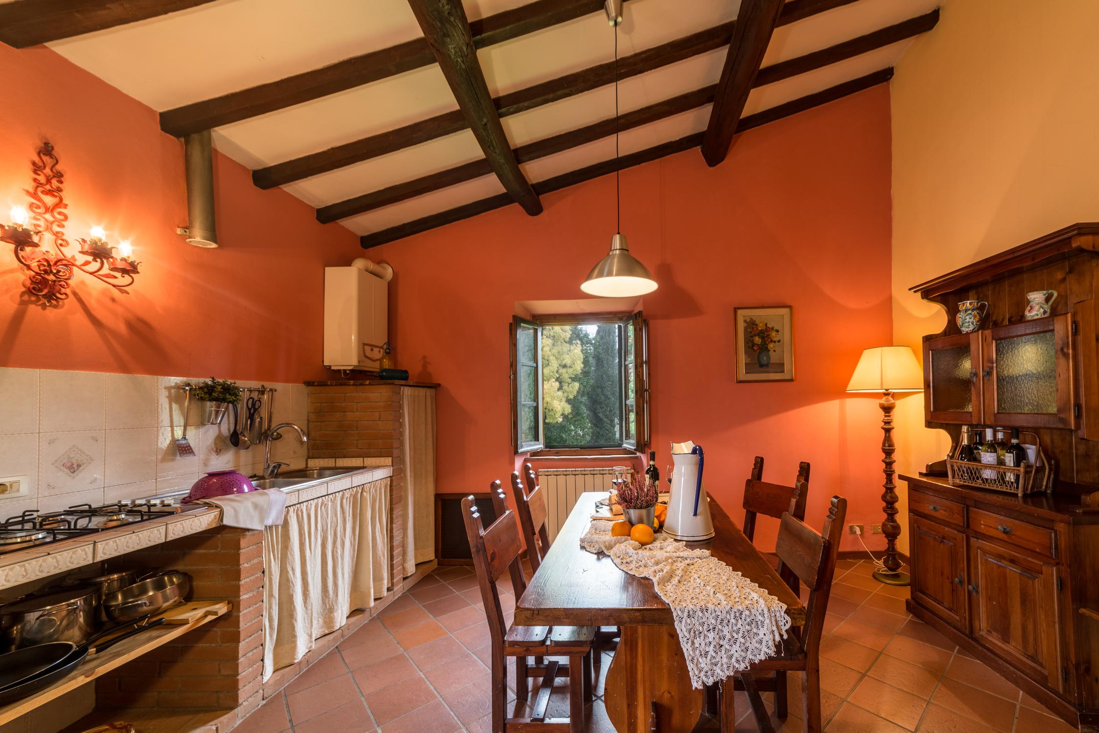 Agriturismo a Firenze | Fattoria Pagnana, Appartamento Rosa