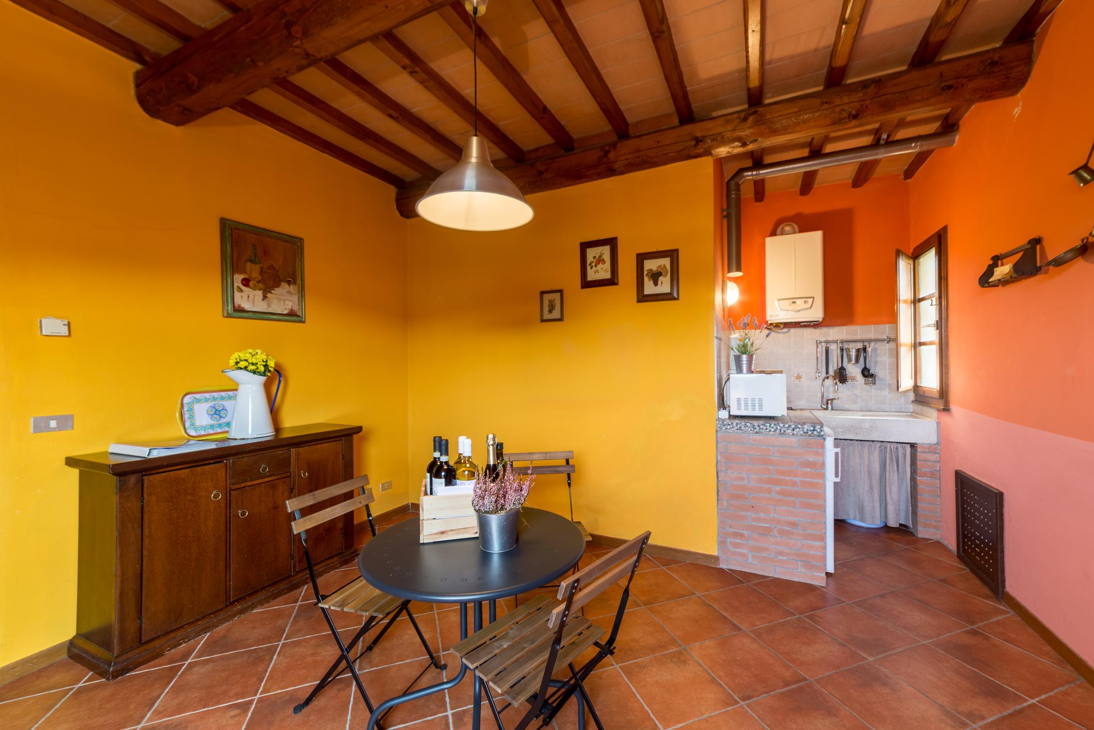 Agritourism apartments in Chianti | Fattoria Pagnana, Apartment Rosmarino