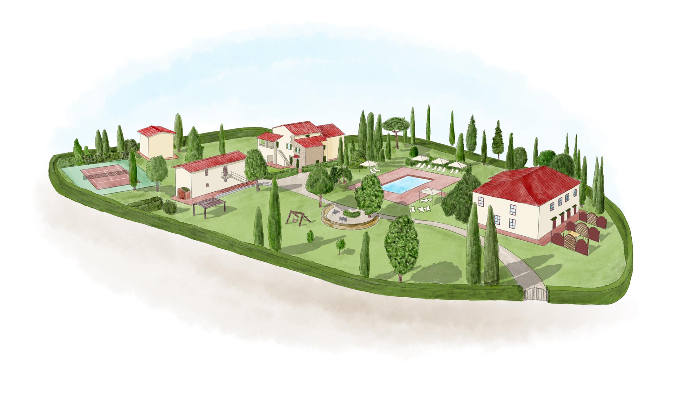 Agritourism in Chianti | Fattoria Pagnana, Holiday Apartments in Toscana